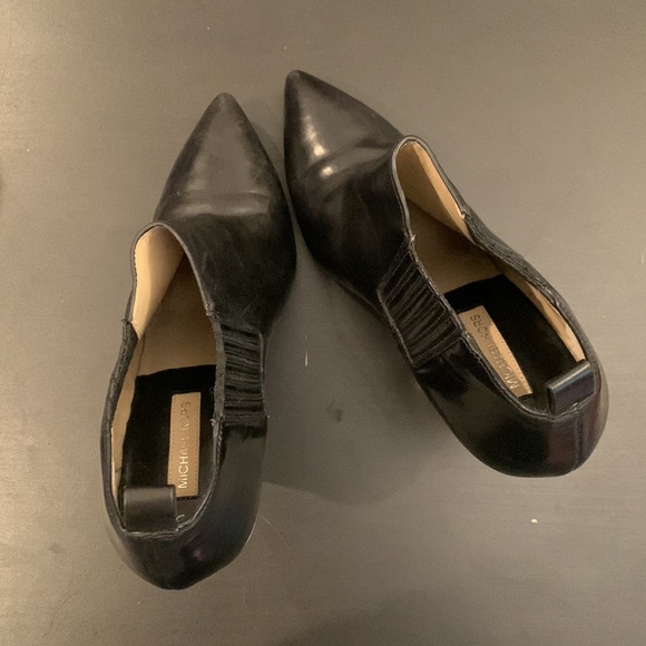 Michael Kors Vero Cuoio black leather ankle booties - Picture 4 of 6